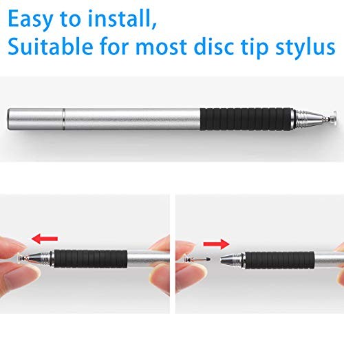 12 Pcs Replacement Stylus Pen Tips Only Precision Round Shape Replaceable