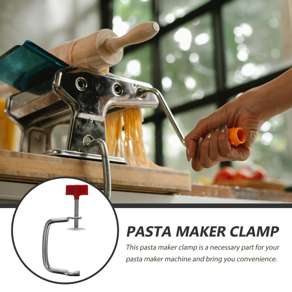 2 Pcs Pasta Making Tools Maker Attachments Manual Noodle Machine Handle