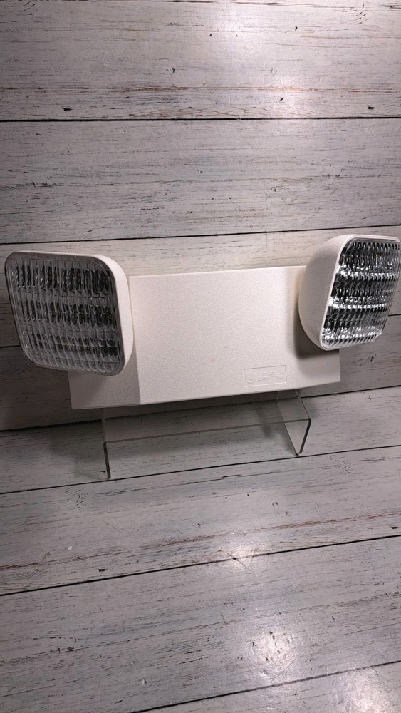 Lighting Basics LED Emergency Light, Emergency Lighting with Dual Adjustable LED