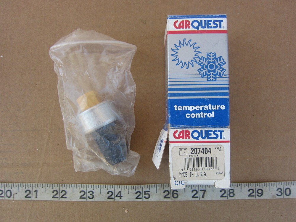 Carquest 207404 A/C Clutch Cycle Switch, New