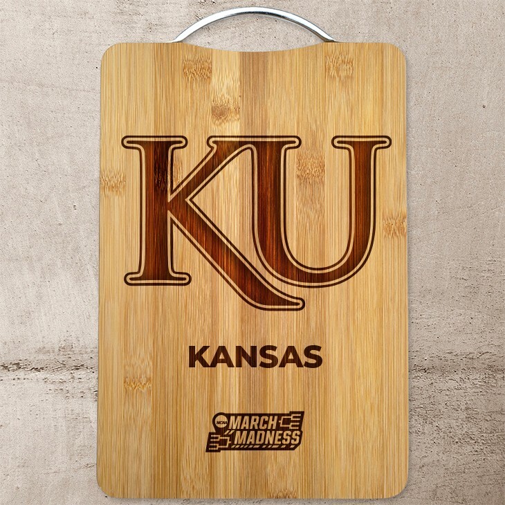 Your State University Laser Engraved Bamboo Cutting Board
