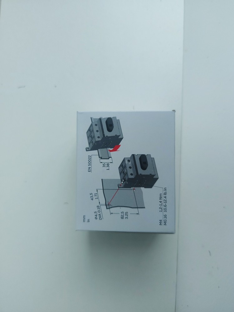 ABB OT63F3 DISCONNECTOR SWITCH, 3, 750, 63A