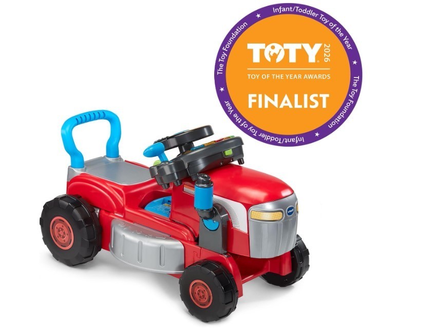 VTech Get Growing Tractor and Mower Ride-On