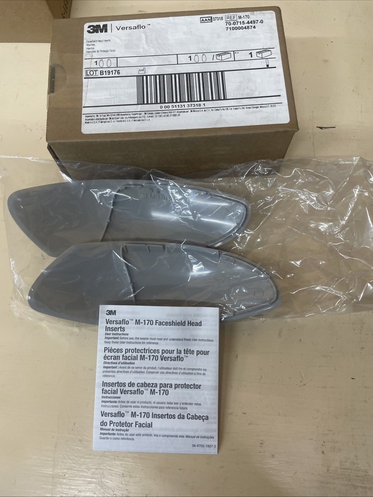3M Versaflo Faceshield Head Inserts M-170