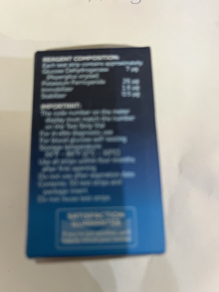Embrace Pro GLucose Test Strips. 50 Exp 2/22/2026