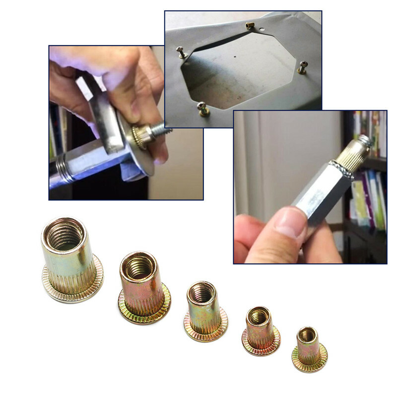 Rivet Nut Gun Kit Rivnut Tool Nut Setter Thread Setting Nutsert SAE Metric Mixed