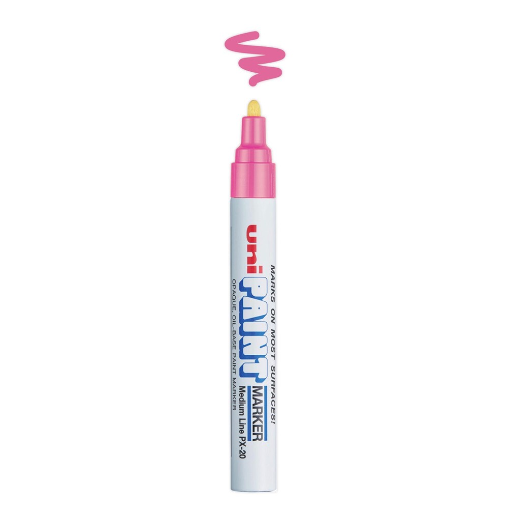uni-Paint Marker, Medium Point, Pink