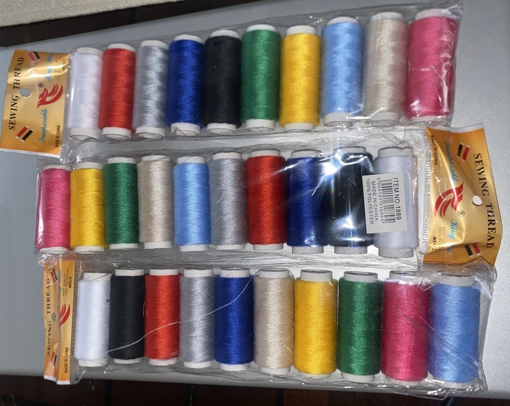 Multi Color Sewing Thread 10 Pieces Of Sewing Thread