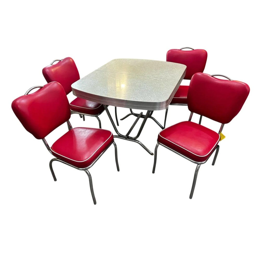 50's Dinner Table and 4 Chairs