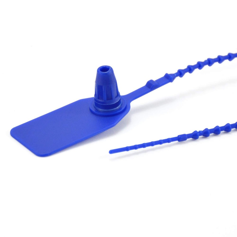 (R) 100 Plastic Tamper Seals, Zip Ties for Fire Extinguishers Pull Tite Tags ...