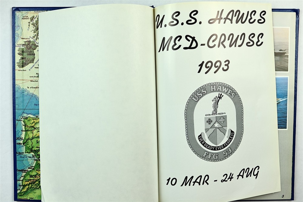 USS Hawes (FFG-53) 1993 Mediterranean Deployment Cruise Book