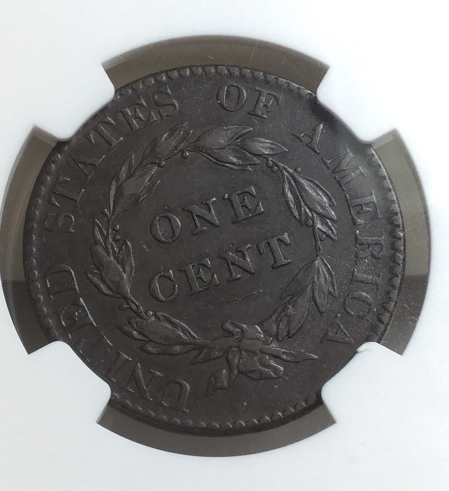 1822 Large Cent NGC XF Extra Fine Nice Details