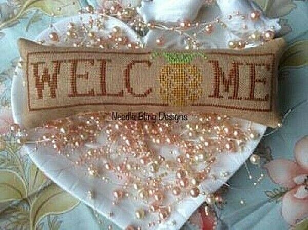 Wee Welcome's-Pineapple Welcome~Needle Bling Designs