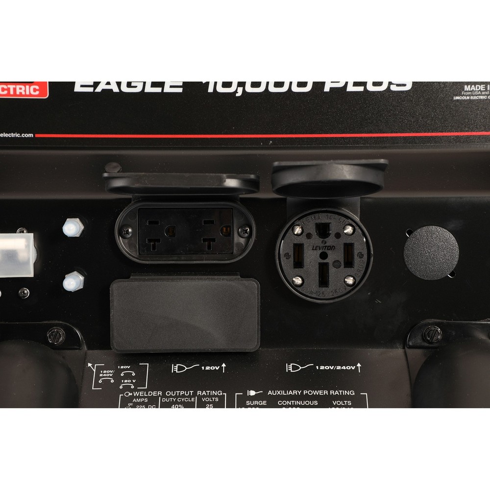 Lincoln Electric Eagle 10,000 Plus Engine Driven DC Arc Welder/AC Generator