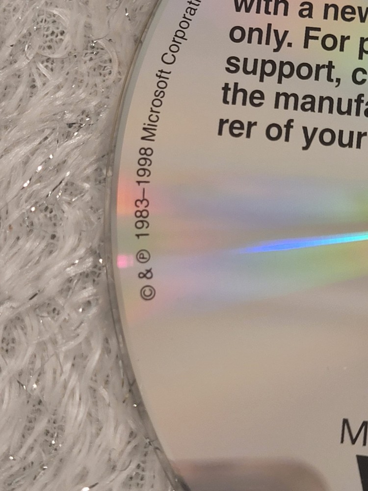 Vintage Microsoft Office (1983 - 2002) Variety Software CDs (No Cases)