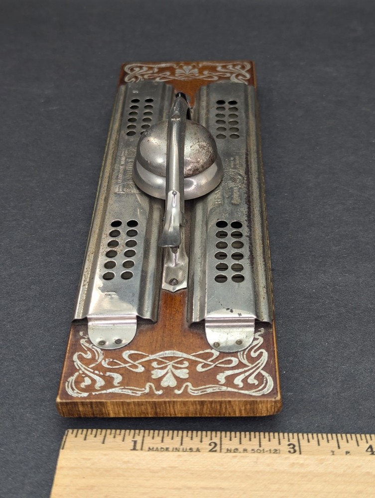 Beaver University Chimes Double Bell Harmonica Antique c.1920's