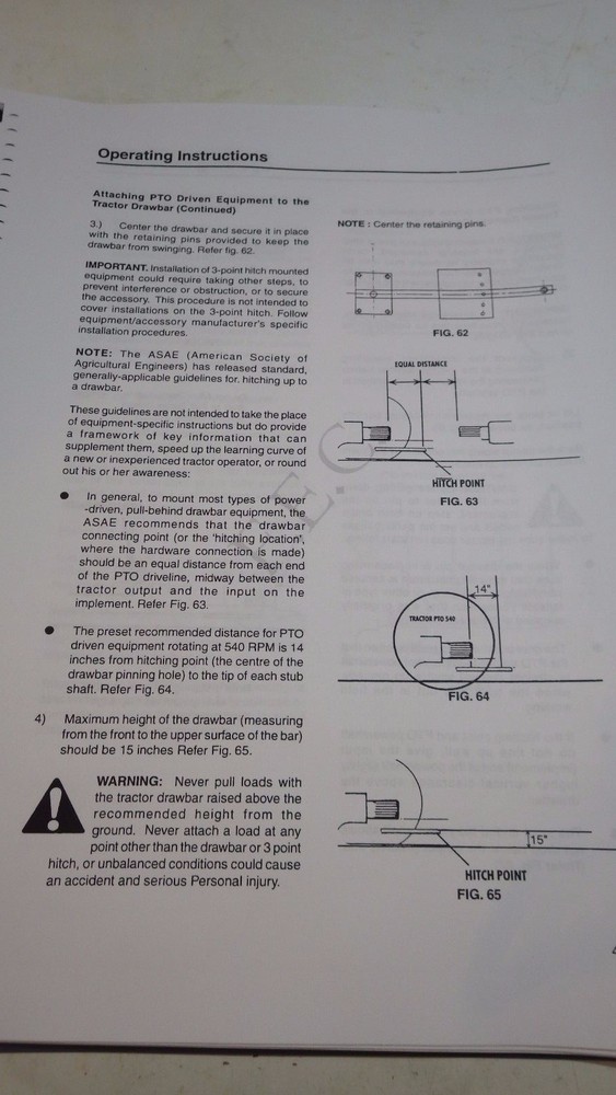 New Eicher 364 Tractor Operators Manual Book Operating