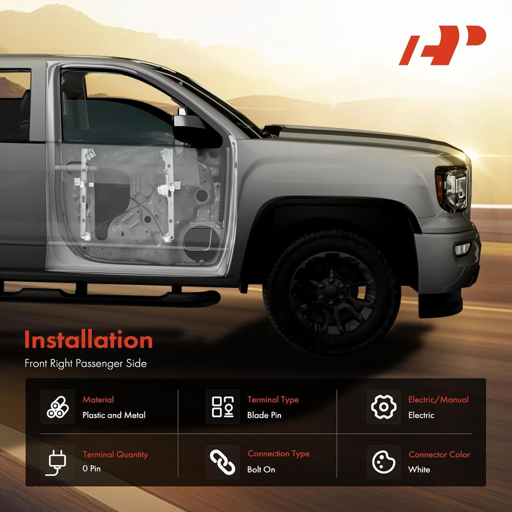 2004-08 Nissan Maxima Front Right Window Regulator–Compatible Replacement