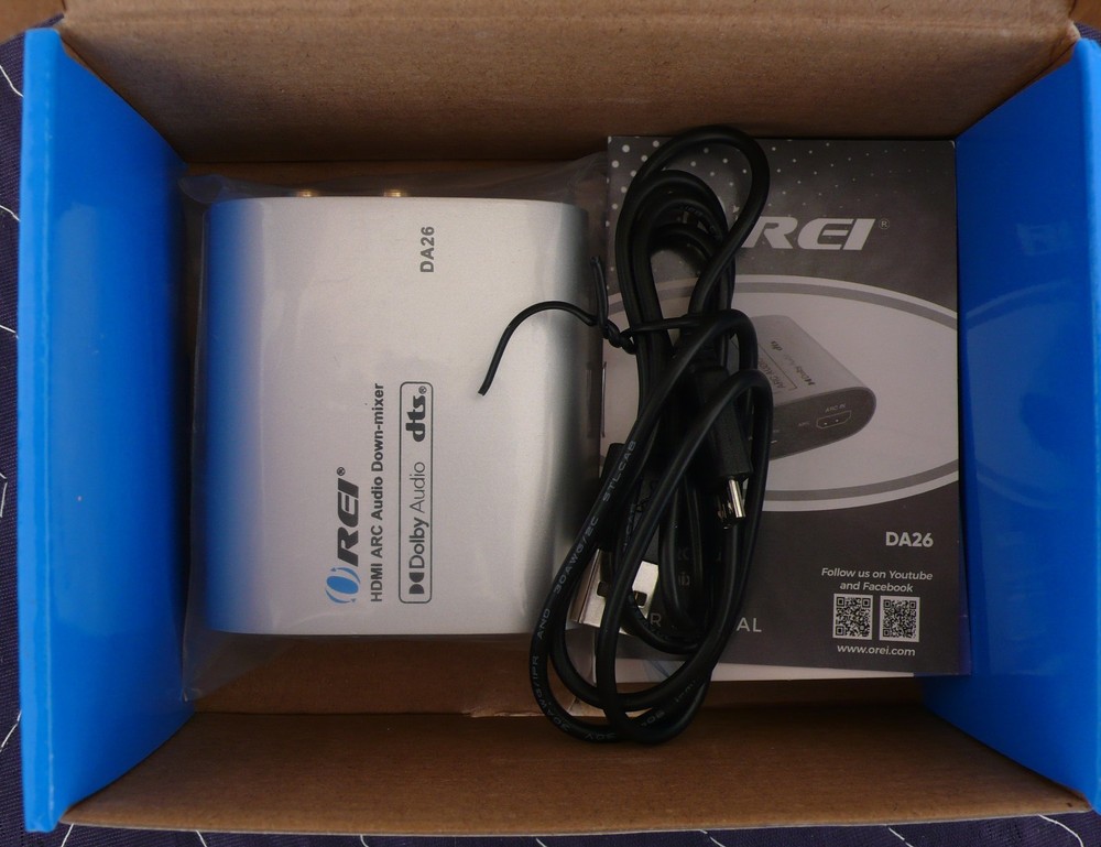 OREI ARC to Analog Audio Converter (DA26)