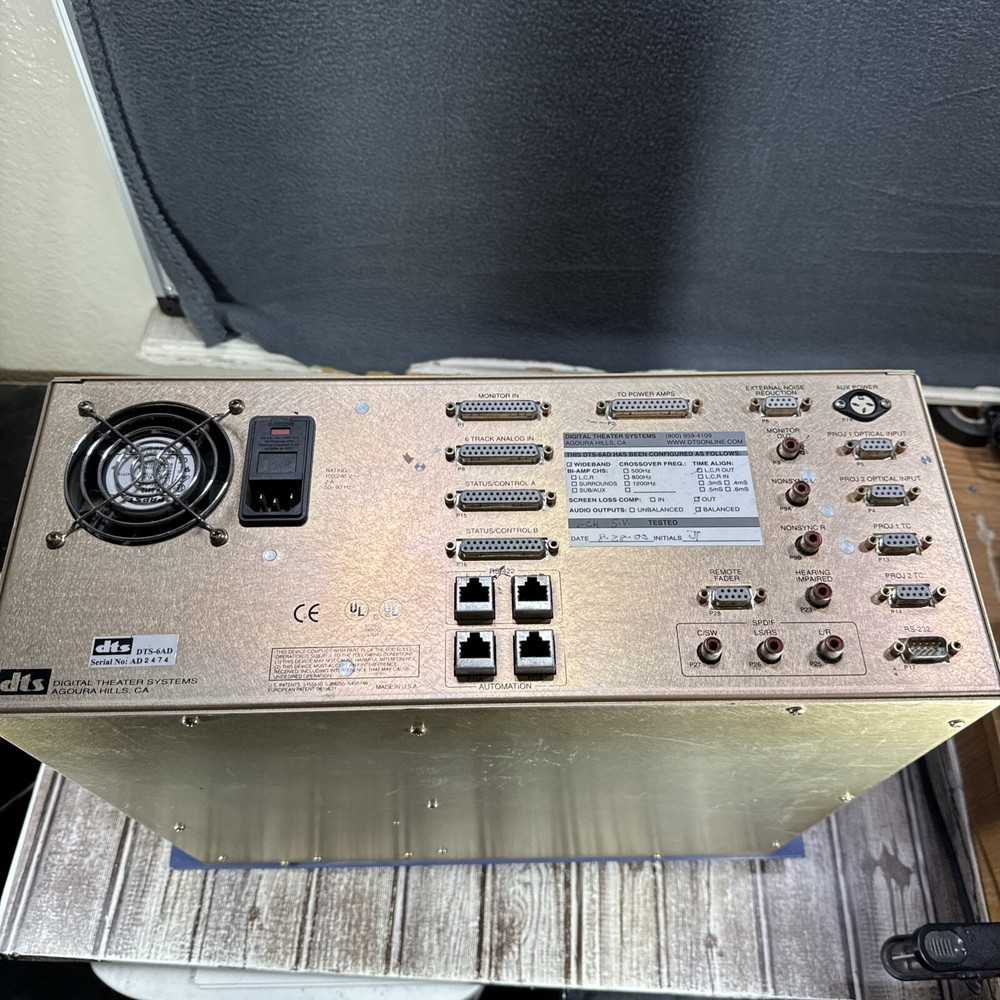 DTS 6AD CINEMA PROCESSOR