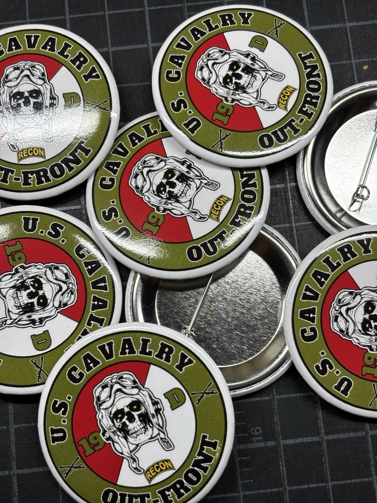 US Cavalry Pin, Recon, US Cavalry