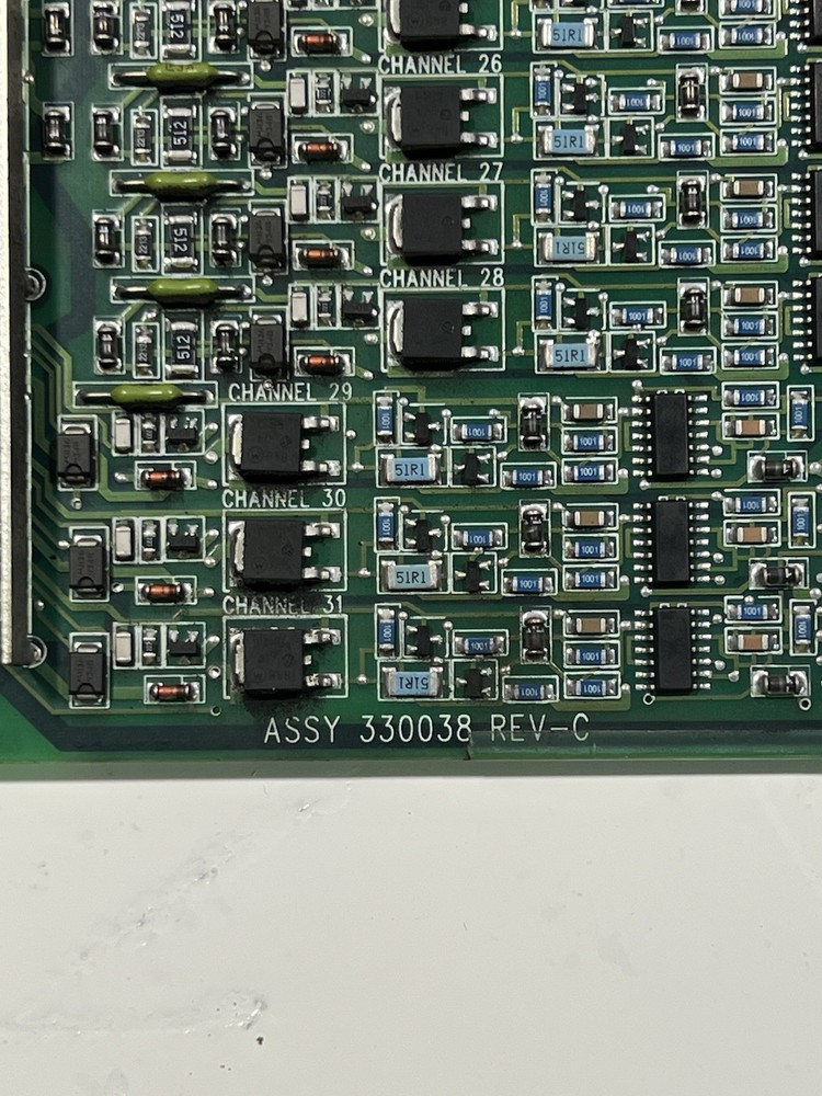 VAN DORN DC Output PCB Circuit Board ~ Model: ASSY 330038 Rev-C