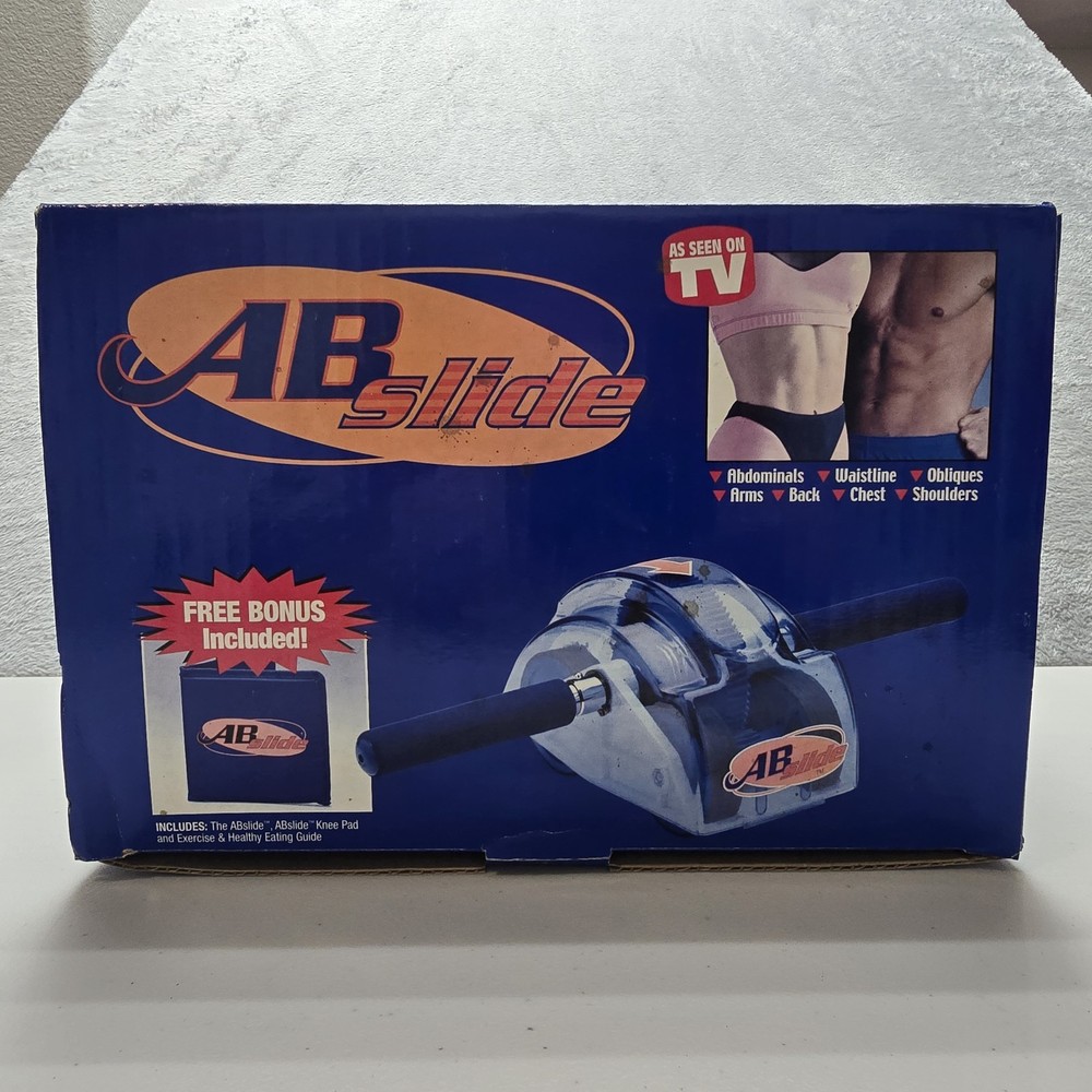 Original AB Slide Abdominal Roller Exercise Wheel Core Exerciser Knee Pad