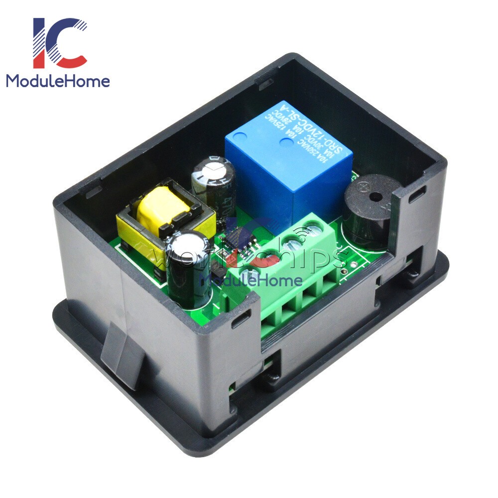 AC110~220V 1.37"LCD Microcomputer Time Controller Timing Module 10A 0000~9999S