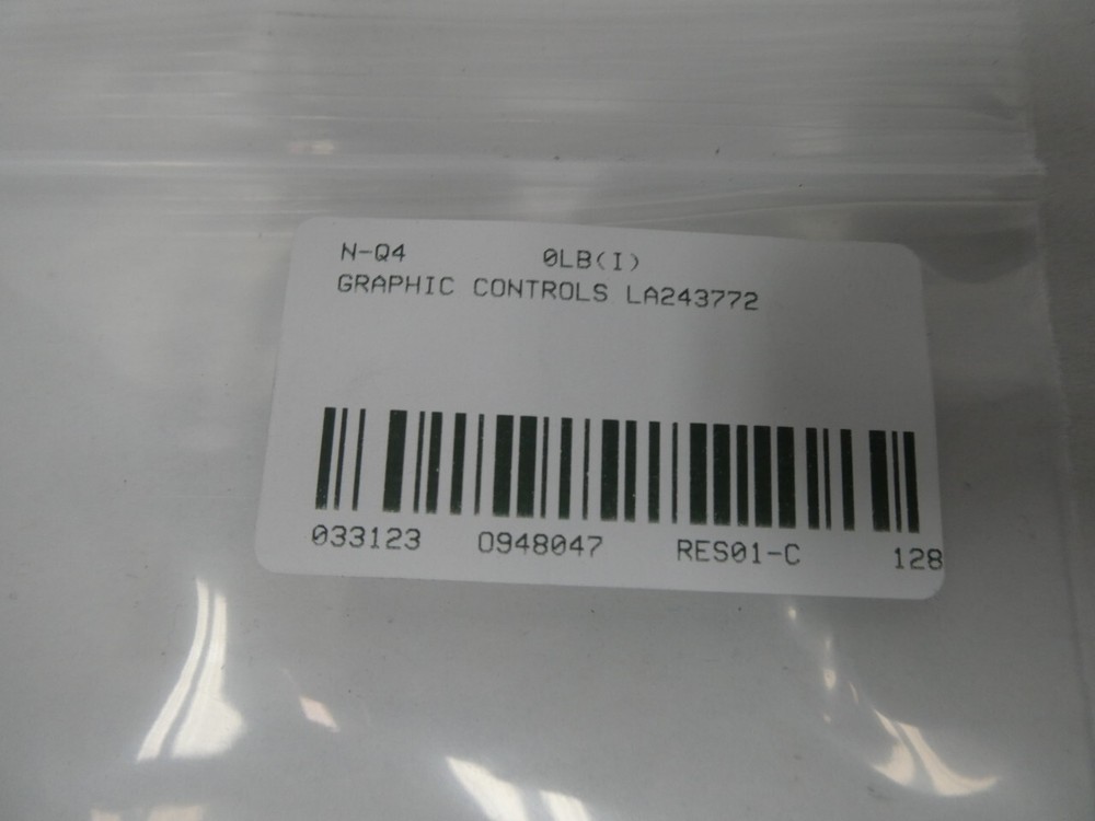 Graphic Controls LA243772 Red Chart Recorder Pen