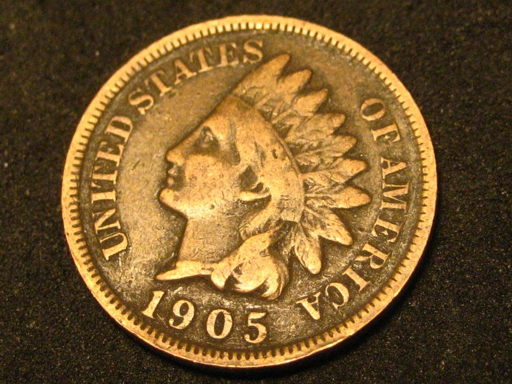 1905 Indian Head Cent