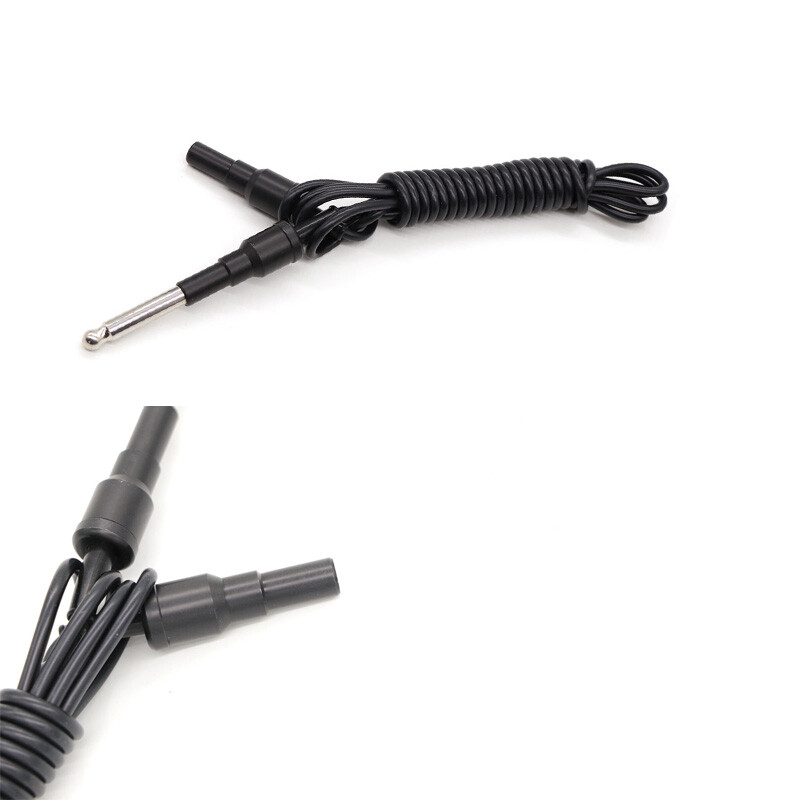 2pc-Laparoscopic Monopolar Cable 8.0-4.0 Unipolar Coagulation Line , L3mm