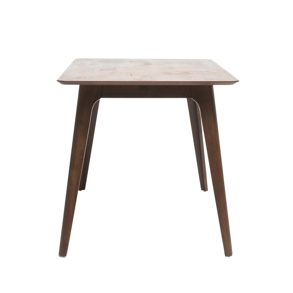 [Video] Dining Table Solid Wood Legs, Walnut