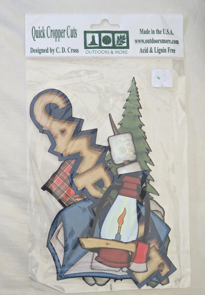 New! Quick Cropper Cuts CAMPING Outdoors & More