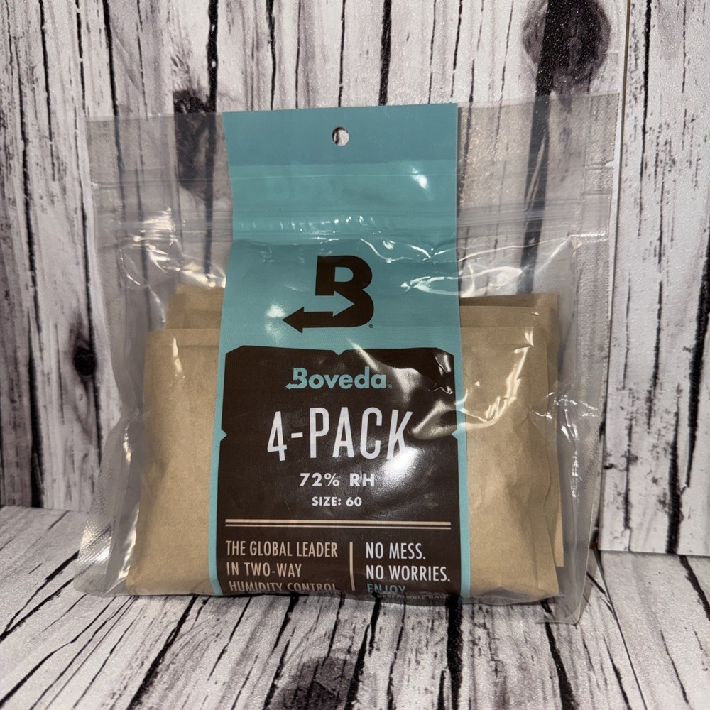 Boveda 72% Two-Way Humidity Control Packs 60grams 4 Pack