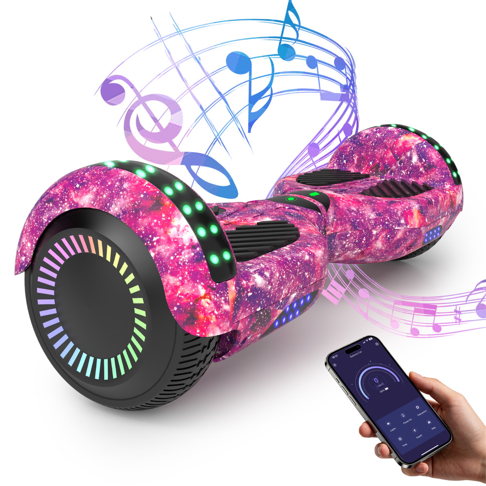 Commugo Hoverboard Bluetooth All Terrain Hover Board LED APP Control UL 2272