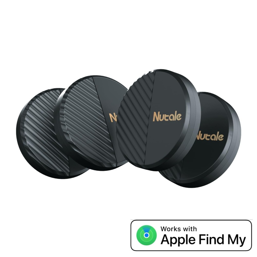 NutaleTag Key Finder 4 Pack - Only iOS - Bluetooth Smart Item Tracker Tag - W...