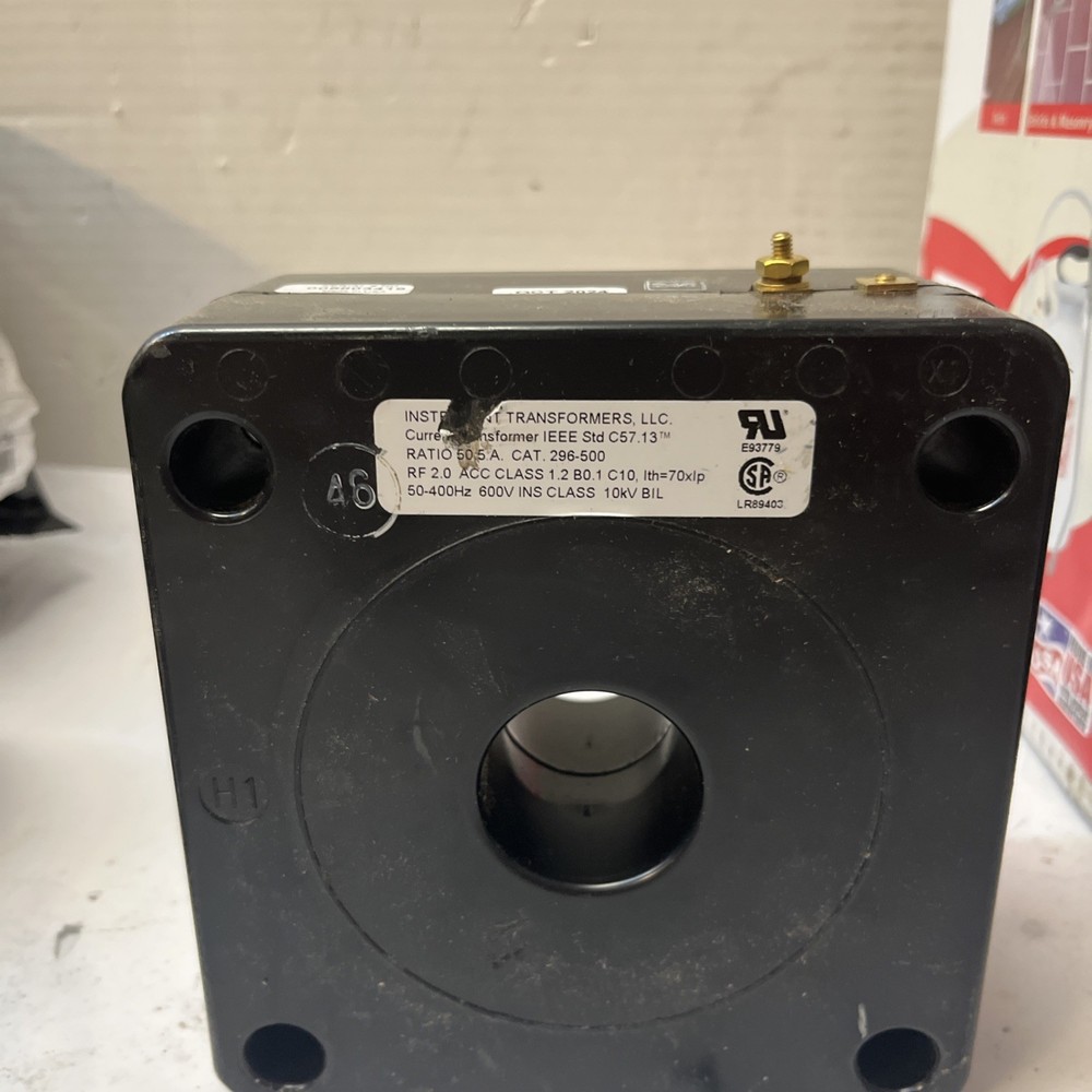 INSTRUMENT TRANSFORMERS INC. 296-500