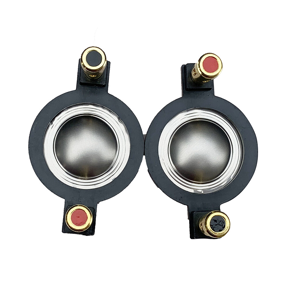 Pair 25MM Titanium Compression for Tweeter Diaphragms 8 Ohm Driver Stage Speaker