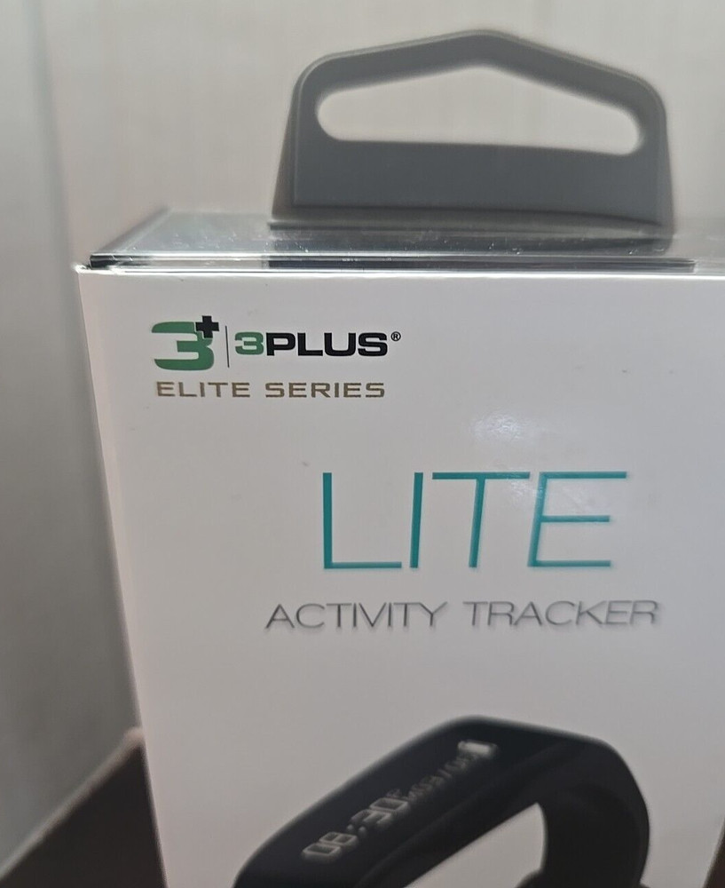 3Plus Elite Series LITE Activity Tracker 3PL-LITE-BK, Black, Water Resistant