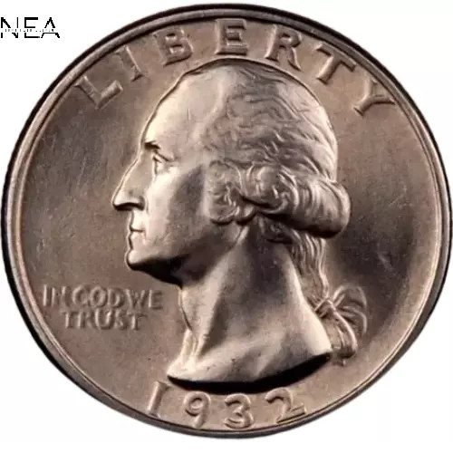 1932 Washington Quarter ~ Gem BU ~ 90% Silver
