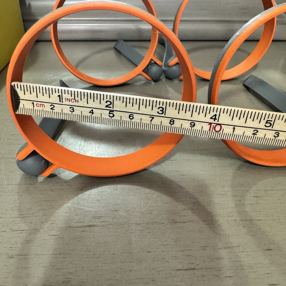 Blackstone Silicone 4 Egg Rings Circles Griddle Kitchen Cookware Kitchen Camping