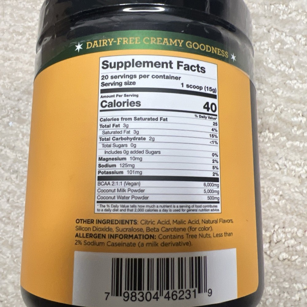 Perk Do Work Tropical Vanilla Crème BCAAs