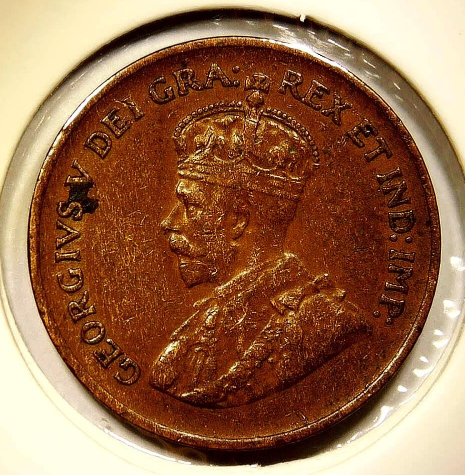 1932 Canada Small Cent King George V