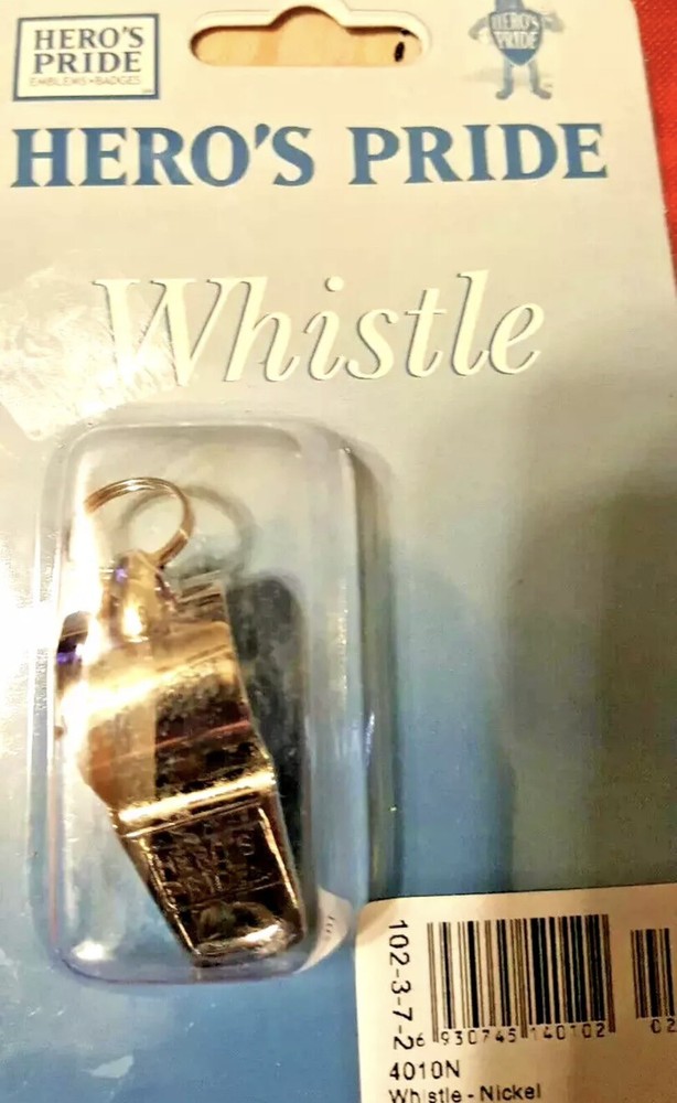 Hero's Pride Whistle Nickel 4010N