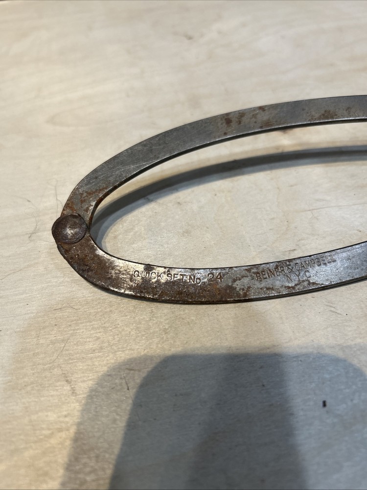 Metal Working Scribe Measure Vintage