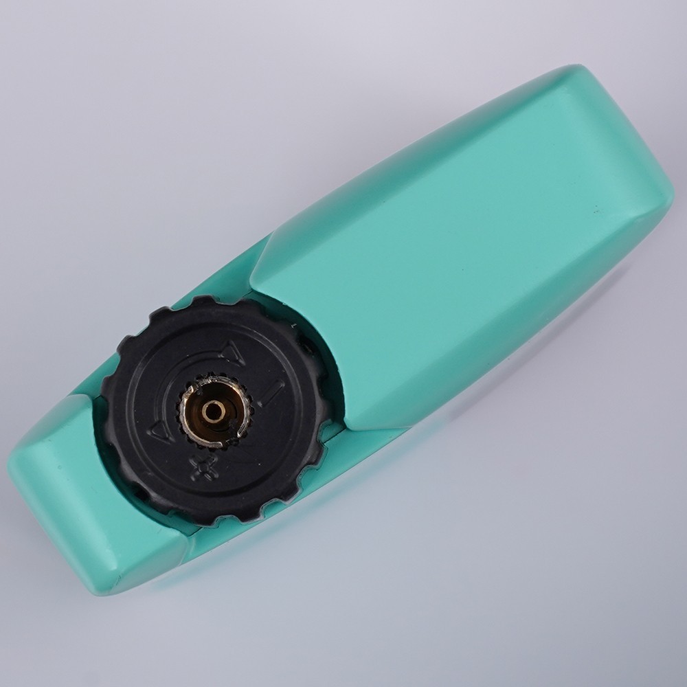 CIGARISM Cigar Lighter, Single Torch Jet Flame Windproof Refillable Green