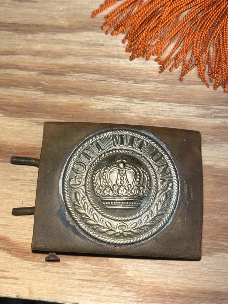 ww1 german belt buckles original