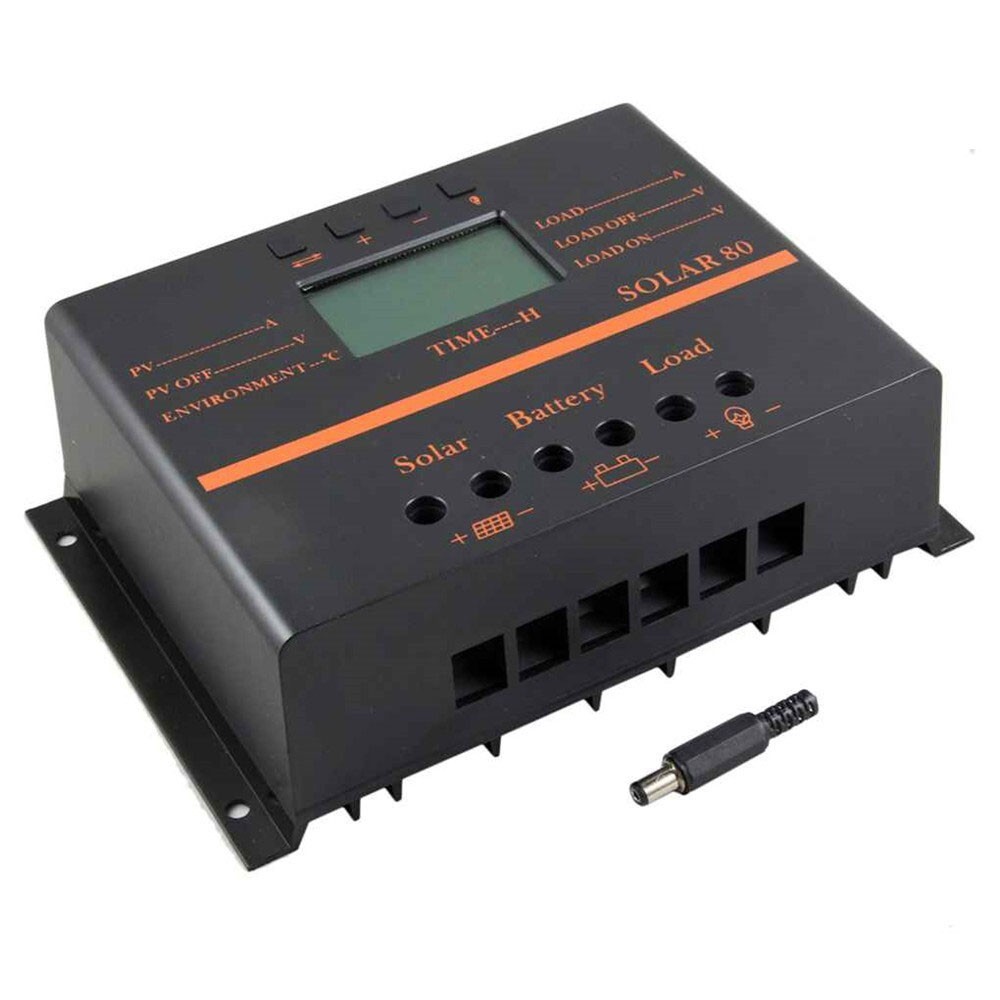 Solar Charge Controller 80A Solar Panel Charge Regulator Photovoltaic Generation