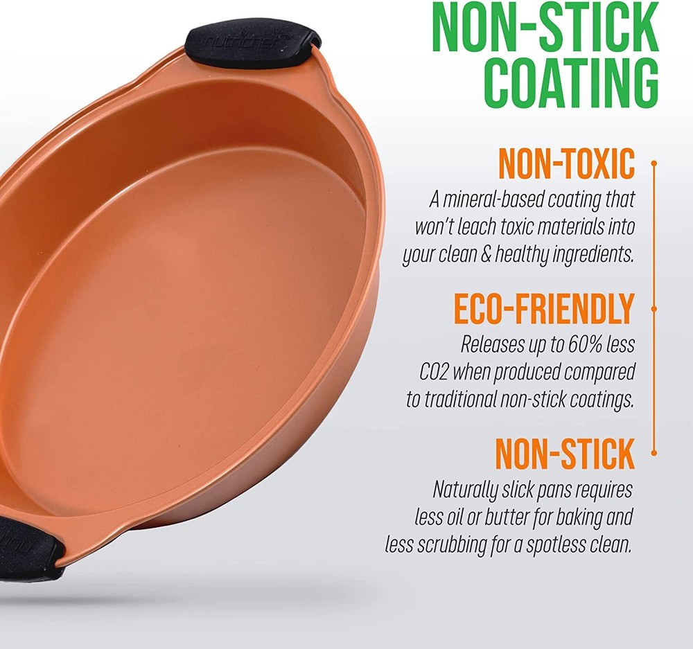 Nutrichef BKNCSBS54SRPAN Round Pan