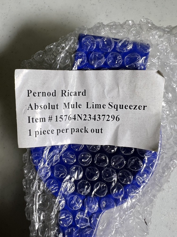 pernod ricard absolut mule lime squeezer NEW